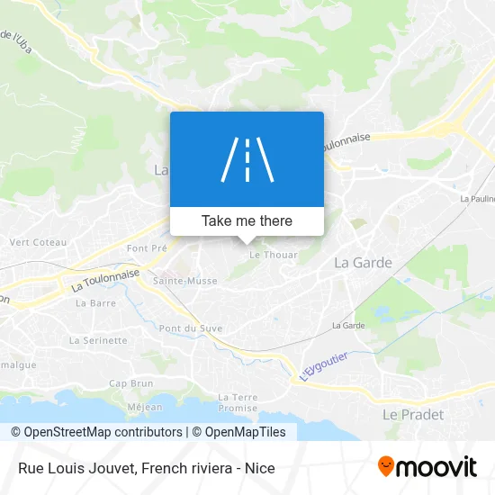 Rue Louis Jouvet map