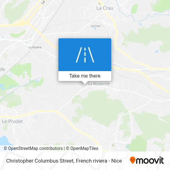 Mapa Rue Christophe Colomb