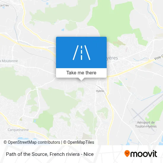 Chemin De La Source map