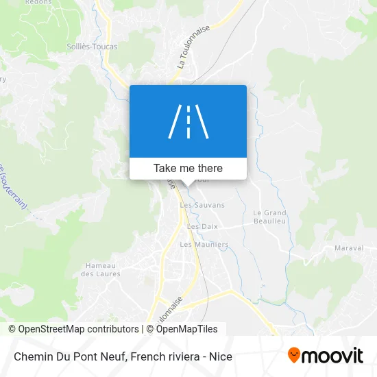 Chemin Du Pont Neuf map