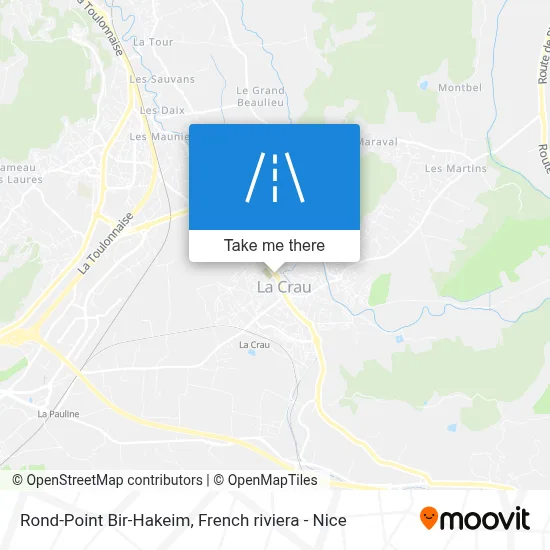 Rond-Point Bir-Hakeim map