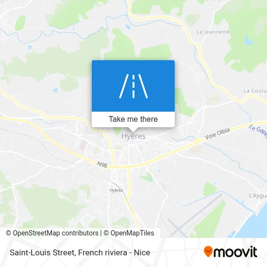 Rue Saint-Louis map