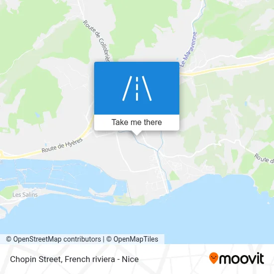 Rue Chopin map
