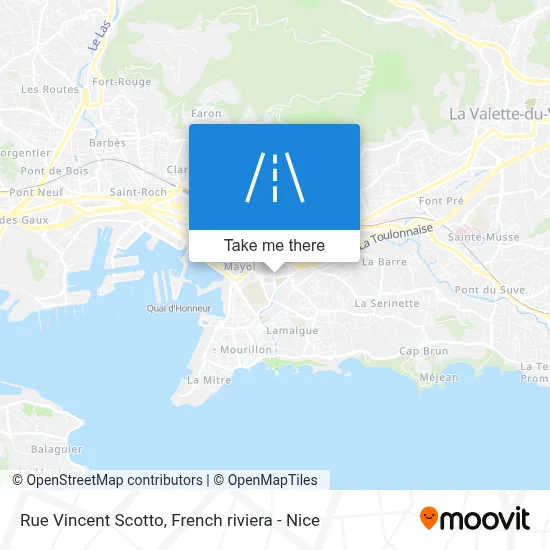 Rue Vincent Scotto map