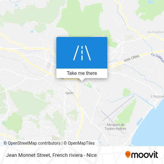 Rue Jean Monnet map