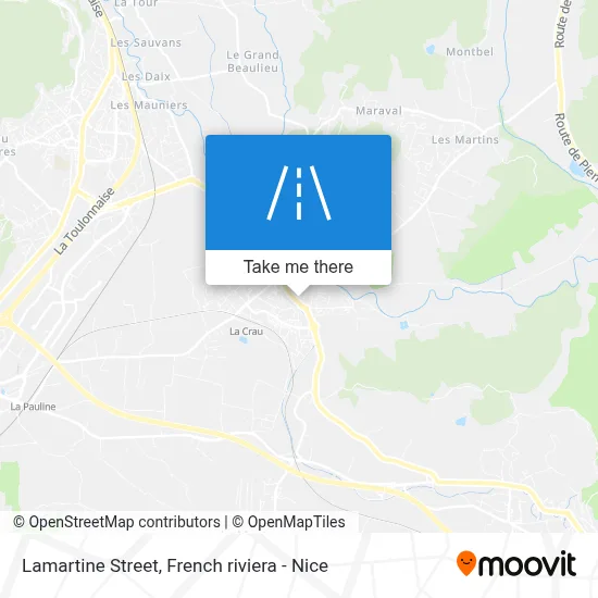 Rue Lamartine map