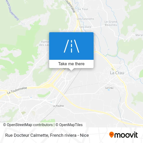Mapa Rue Docteur Calmette
