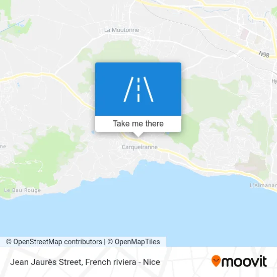 Rue Jean Jaurès map