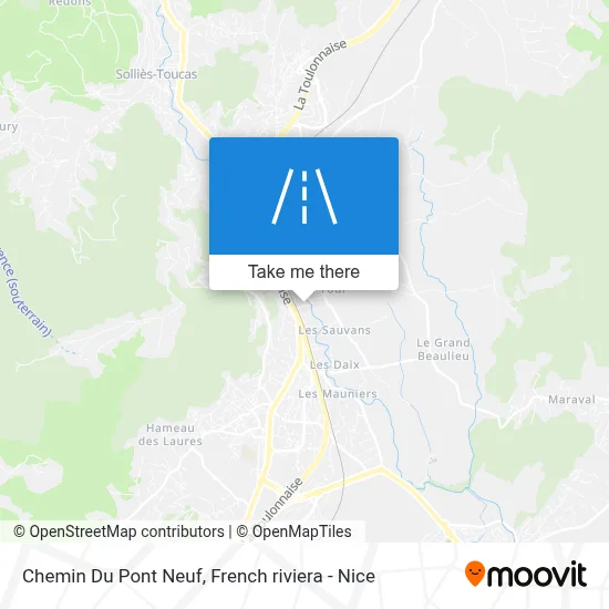 Chemin Du Pont Neuf map
