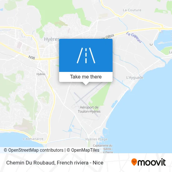Chemin Du Roubaud map