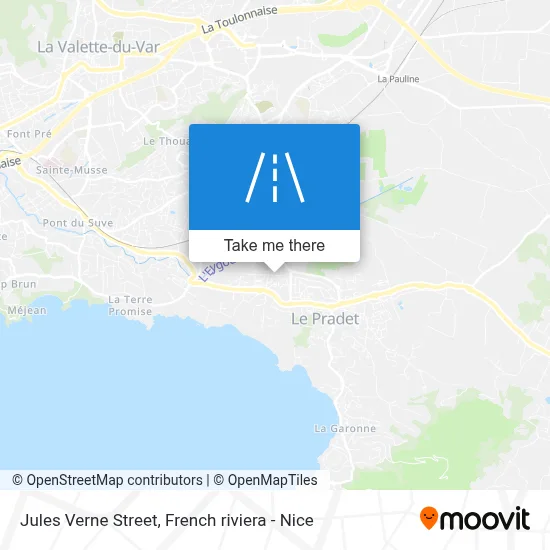 Rue Jules Verne map