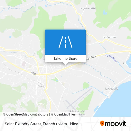 Rue Saint-Exupéry map
