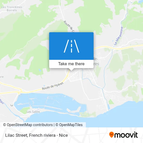 Rue Des Lilas map