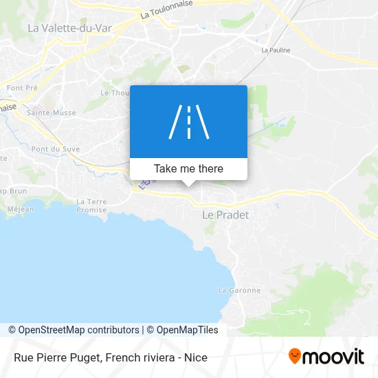 Rue Pierre Puget map