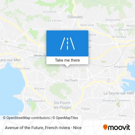Rue De L'Avenir map