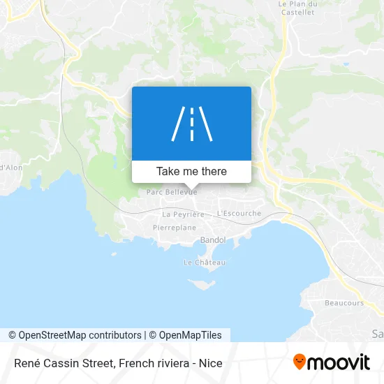 Rue René Cassin map