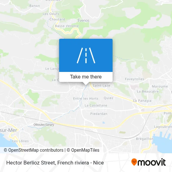 Rue Hector Berlioz map