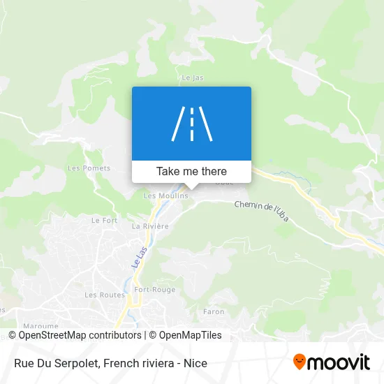 Rue Du Serpolet map