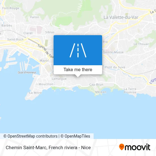 Chemin Saint-Marc map