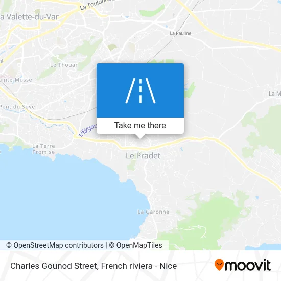 Rue Charles Gounod map