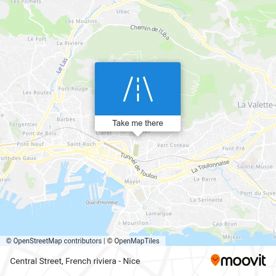 Rue Centrale map