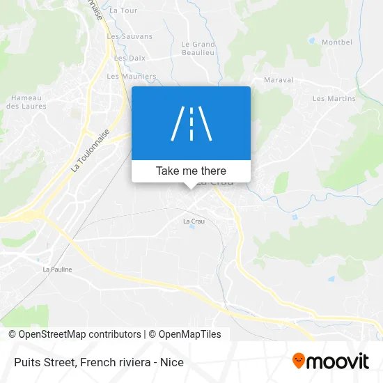 Mapa Rue Du Puits