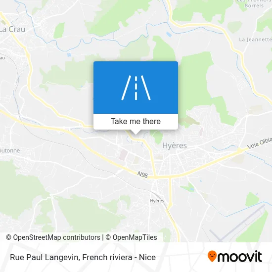 Rue Paul Langevin map