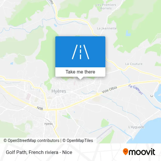 Chemin Du Golf map