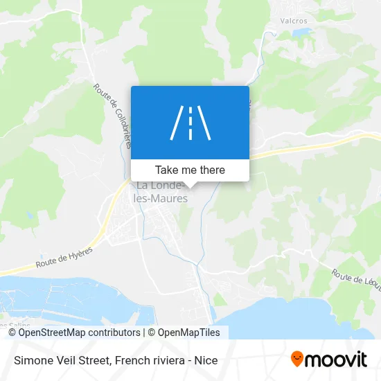 Rue Simone Veil map