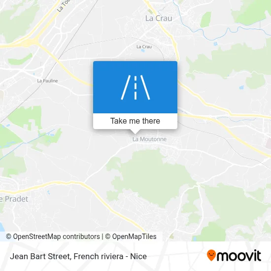 Mapa Rue Jean Bart