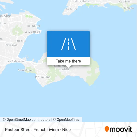 Rue Pasteur map