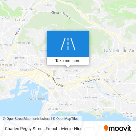 Rue Charles Péguy map