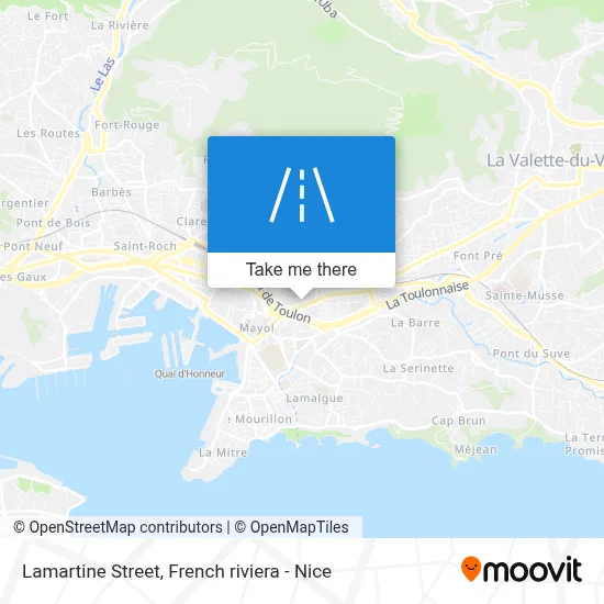 Rue Lamartine map