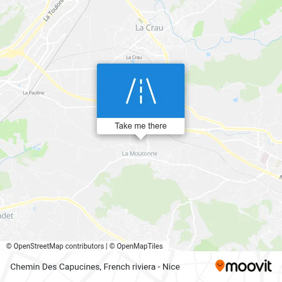 Chemin Des Capucines map