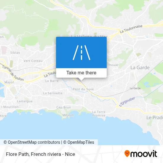 Chemin De Flore map