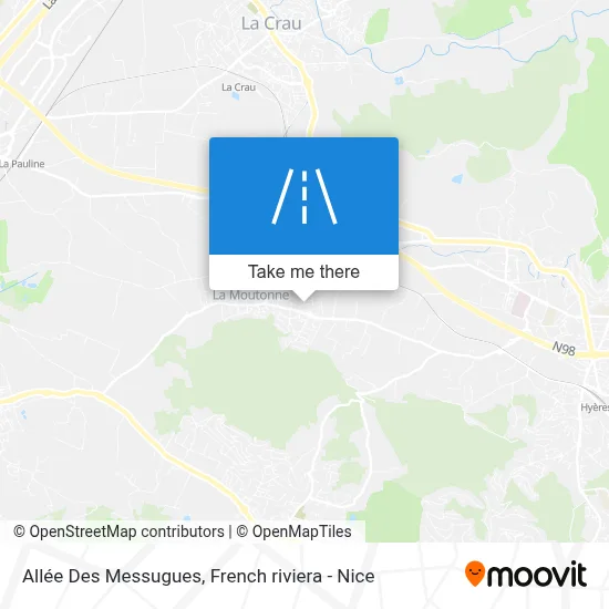 Allée Des Messugues map