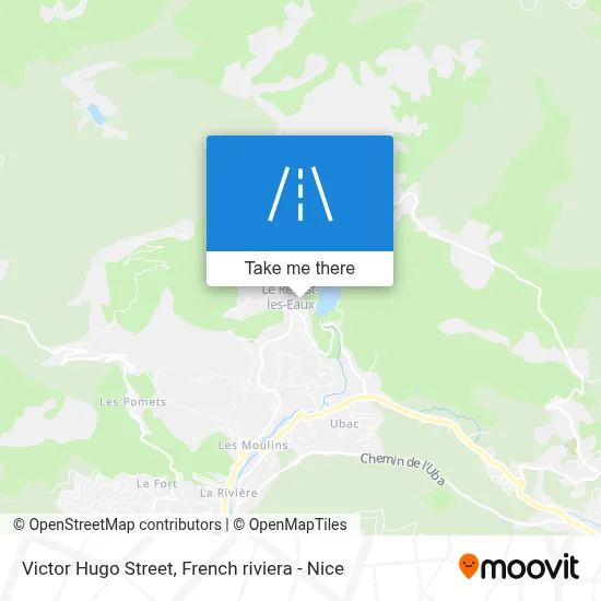 Rue Victor Hugo map