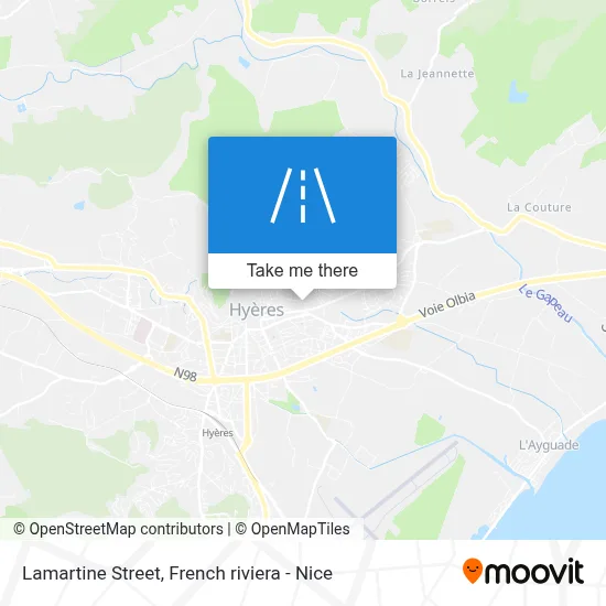 Mapa Rue Lamartine