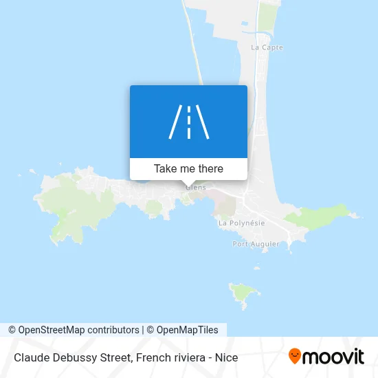 Rue Claude Debussy map