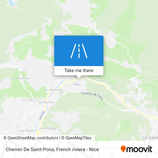 Chemin De Saint-Pons map