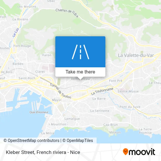 Mapa Rue Kleber
