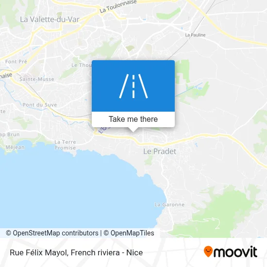 Rue Félix Mayol map