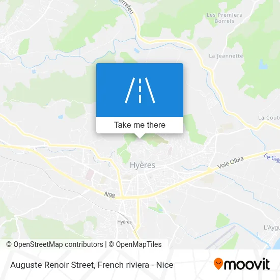 Rue Auguste Renoir map
