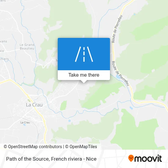 Chemin De La Source map