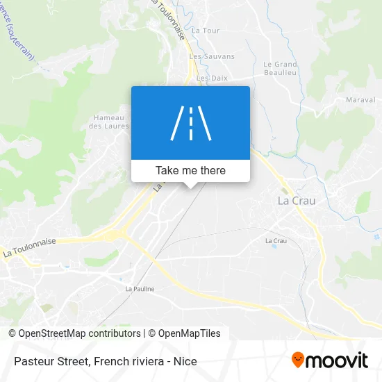 Rue Pasteur map