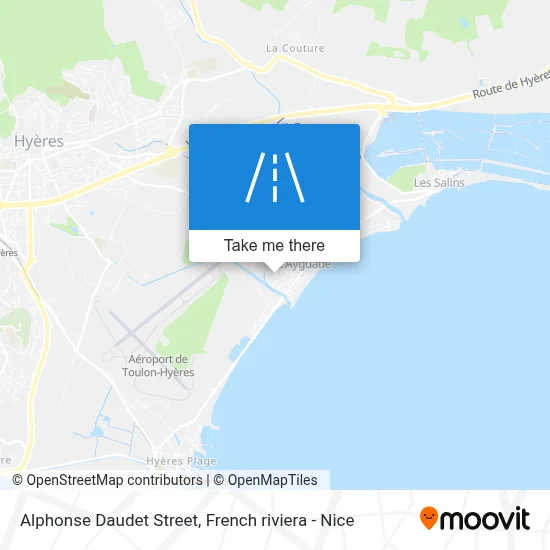 Rue Alphonse Daudet map