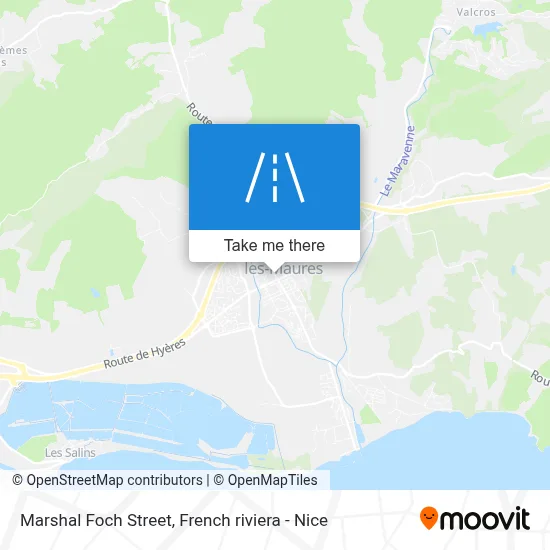 Rue Maréchal Foch map