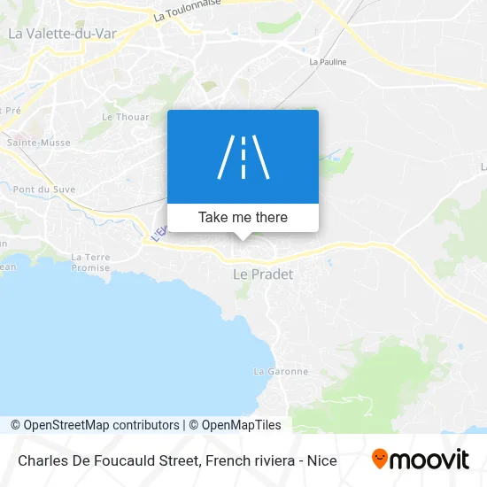 Rue Charles De Foucauld map