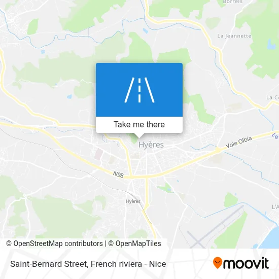 Rue Saint-Bernard map
