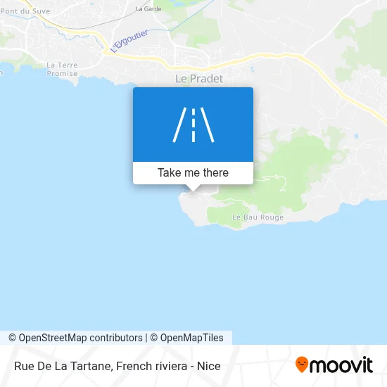 Rue De La Tartane map